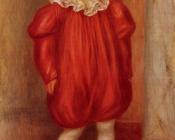 皮埃尔 奥古斯特 雷诺阿 : Claude Renoir in Clown Costume